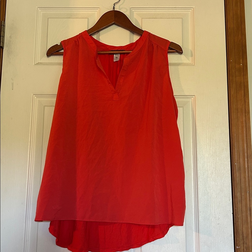 Simply Styled Bright Orange Top